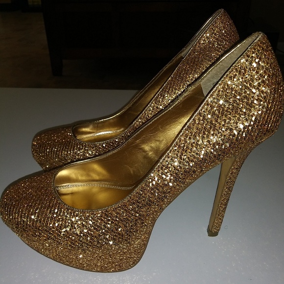 glitter heels